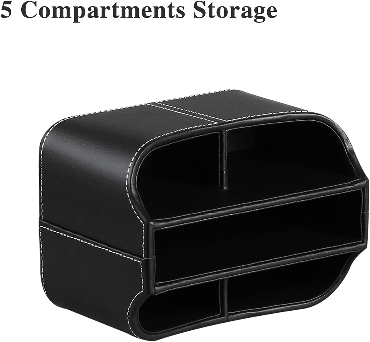360° Rotatable Remote Control Holder,Tv Remote Caddy for Nightstand Table