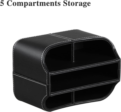 360° Rotatable Remote Control Holder,Tv Remote Caddy for Nightstand Table